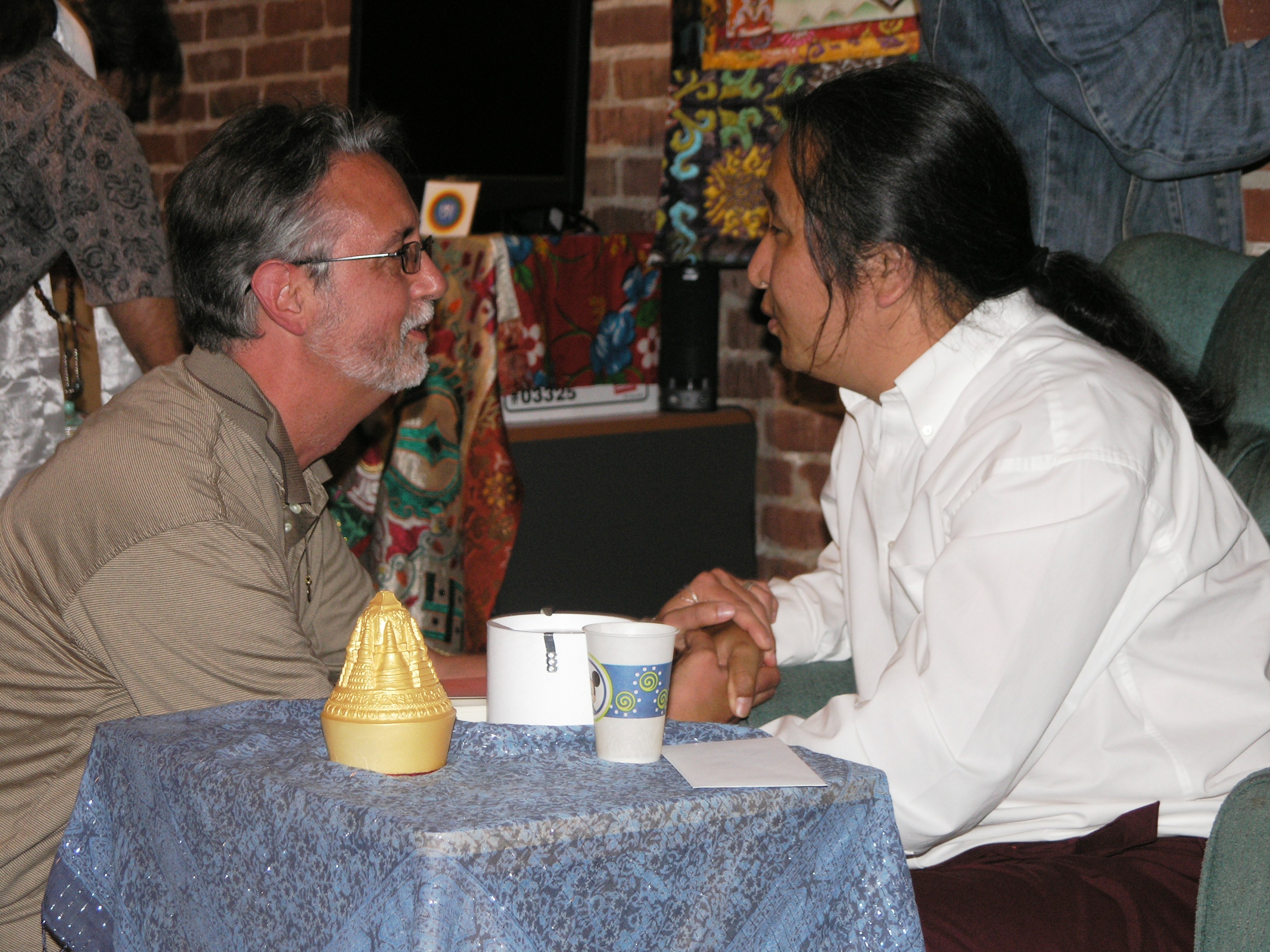 Loppon Jigme Rinpoche and Lama Thapkhay, 2006